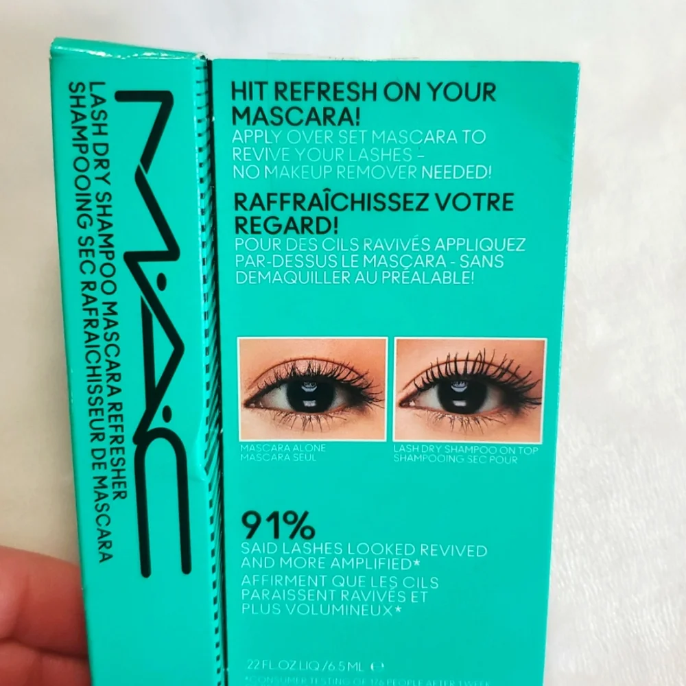 NIB MAC Lash Dry Shampoo Mascara Refresher Full Size